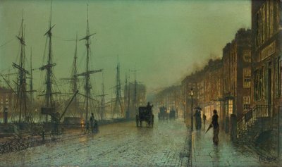 Glasgow Dock von John Atkinson Grimshaw